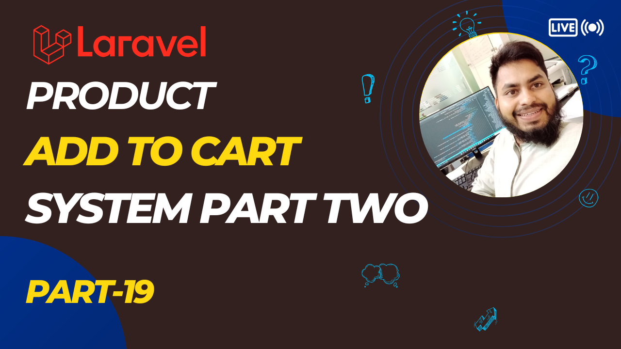 Add to Cart System Part-2 | Laravel E-commerce Bangla Tutorial