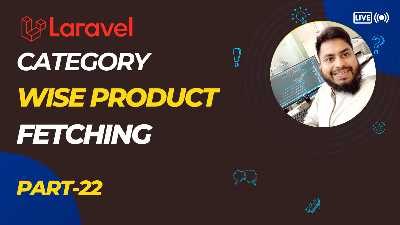 Category-wise Products Display | Laravel E-commerce Bangla Tutorial