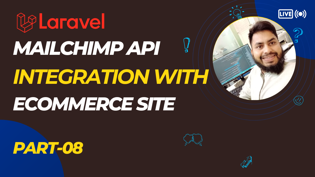 Mailchimp Integration with Laravel E-commerce | Bangla Tutorial